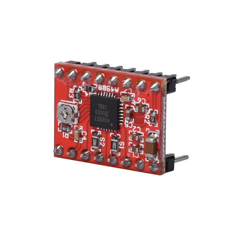 Bolsen 5pcs/lot Reprap Stepper Driver pololu A4988 Stepper Motor Driver Module with Aluminum Heat Sink for ramps 1.4 3D Printer - Image 5